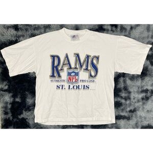 Vintage 1996 Logo Athletic Pro Line St. Louis Rams NFL T-Shirt